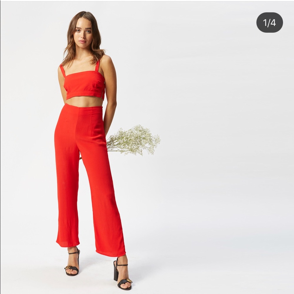 Flynn skye Parker pants and crop top